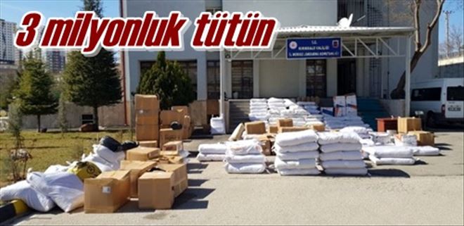 3 milyonluk tütün