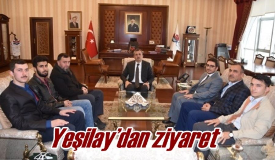 Yeşilay’dan ziyaret
