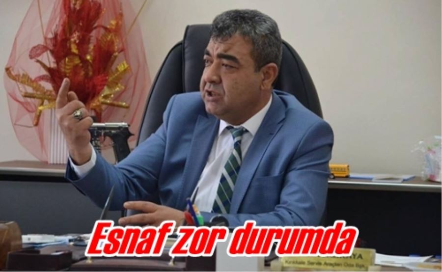 Esnaf zor durumda