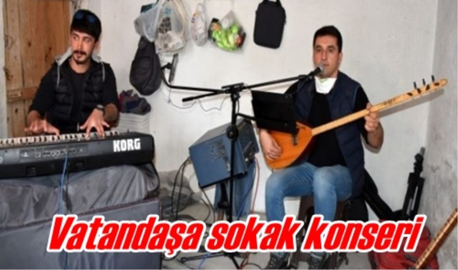 Vatandaşa sokak konseri