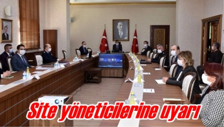 Site yöneticilerine uyarı