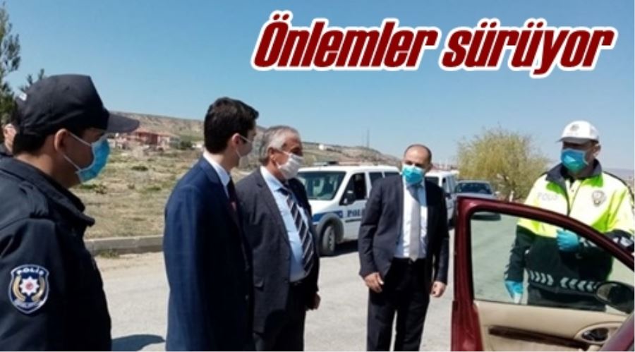 Önlemler sürüyor