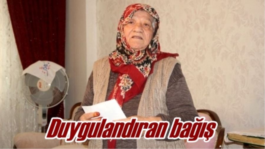 Duygulandıran bağış