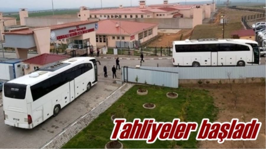 Tahliyeler başladı