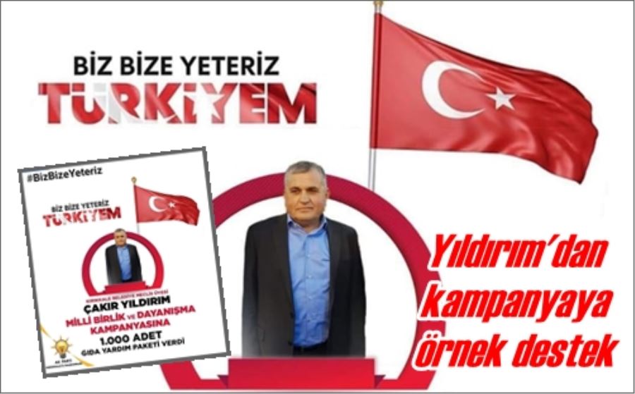 Yıldırım’dan büyük destek