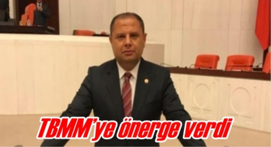 TBMM’ye önerge verdi