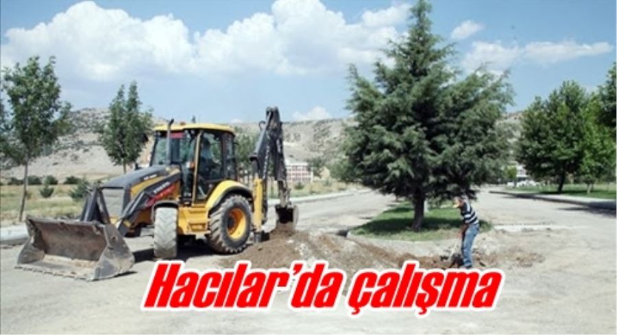 Hacılar’da çalışma