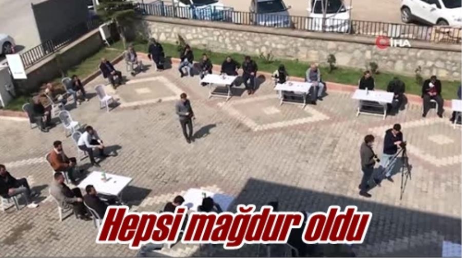 Hepsi mağdur oldu