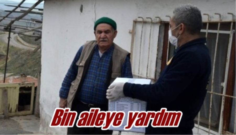 Bin aileye yardım