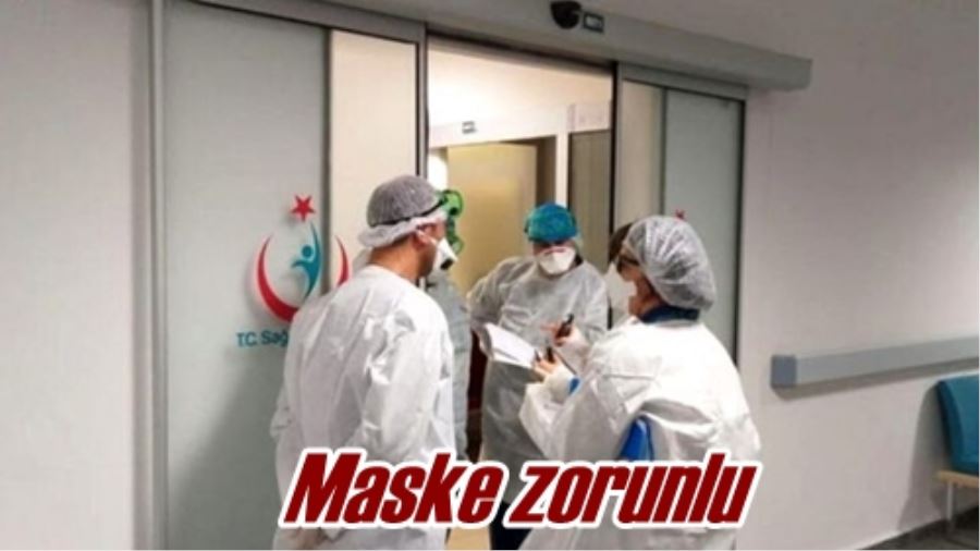 Maske zorunlu