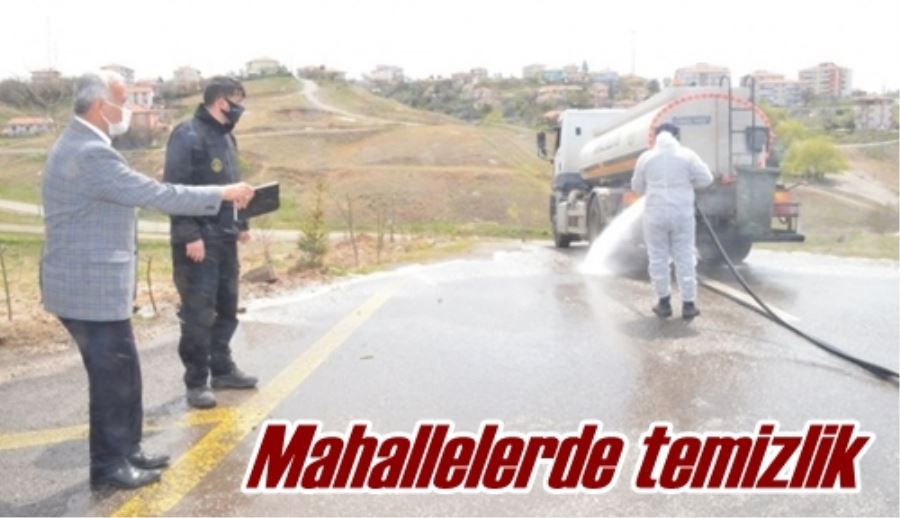 Mahallelerde temizlik