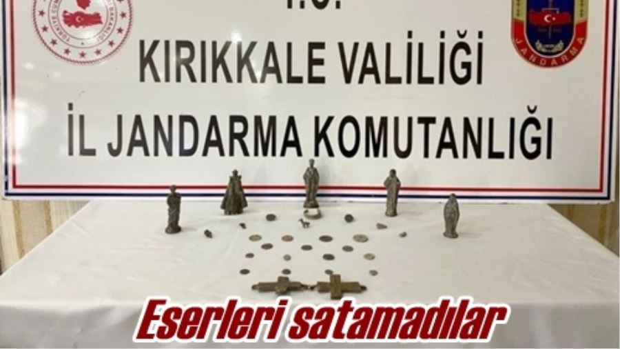 Eserleri satamadılar