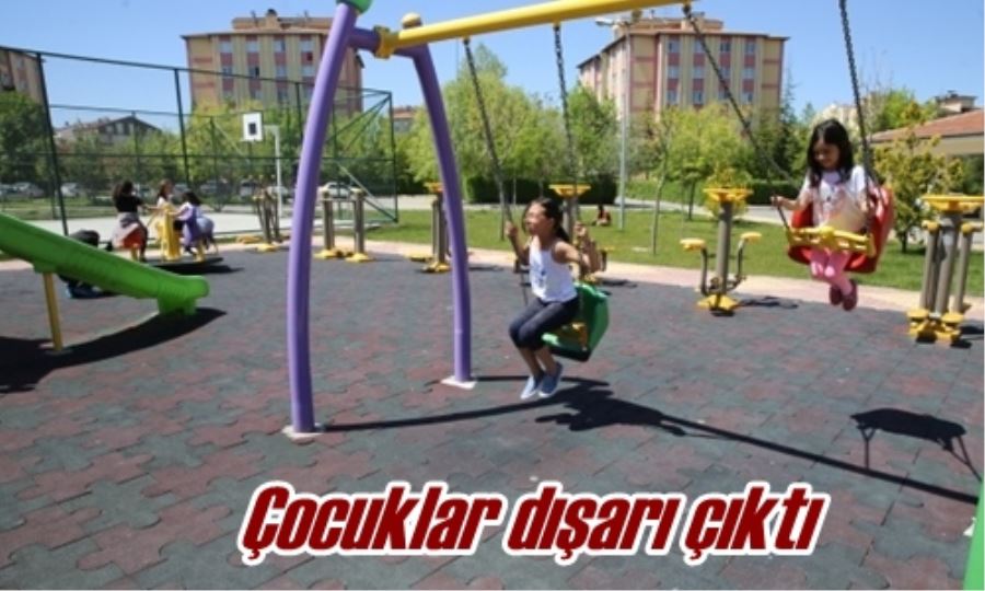 Çocuklar dışarı çıktı
