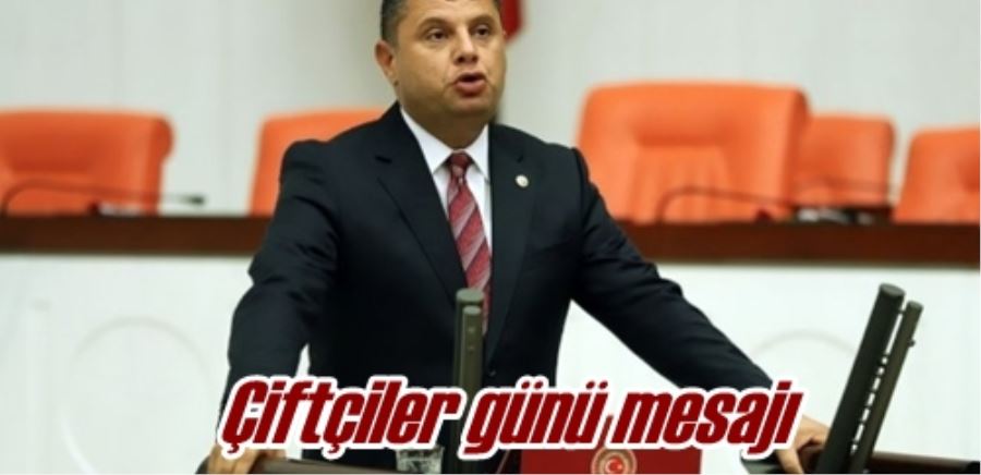 Çiftçiler günü mesajı