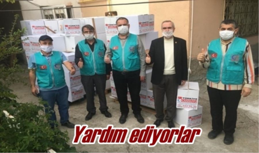 Yardım ediyorlar