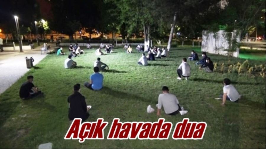Açık havada dua