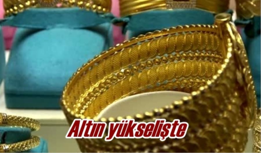 Altın yükselişte