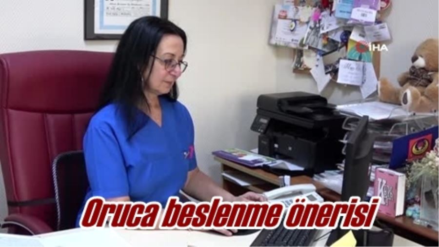 Oruca beslenme önerisi