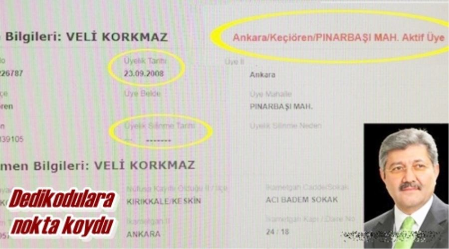 Dedikodulara nokta koydu