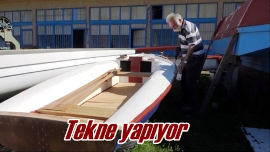 Tekne yapıyor