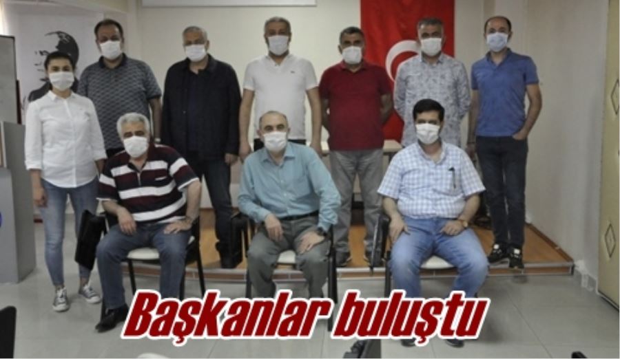 Başkanlar buluştu