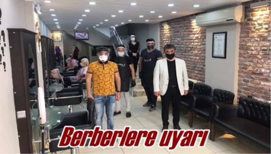 Berberlere uyarı
