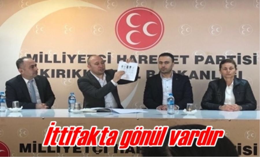 İttifakta gönül vardır