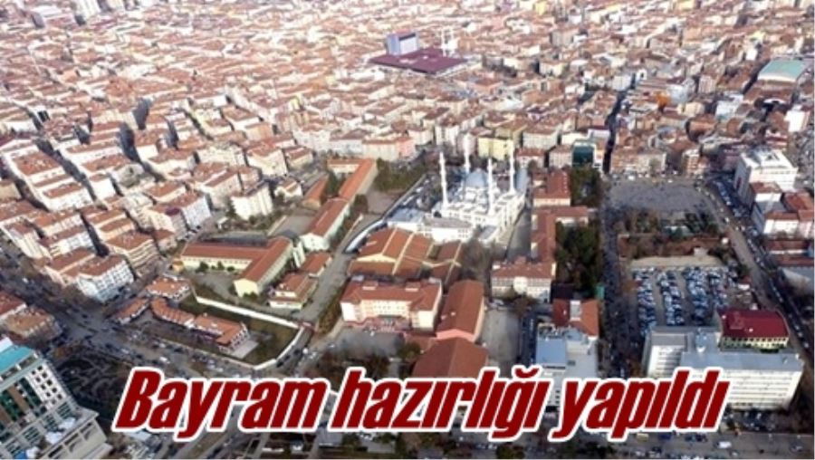 Bayram hazırlığı yapıldı