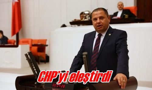 CHP’yi eleştirdi