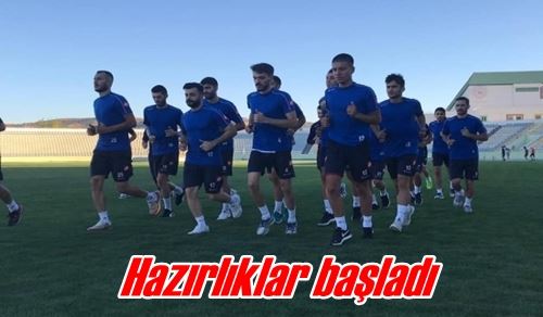 Hazırlıklar başladı