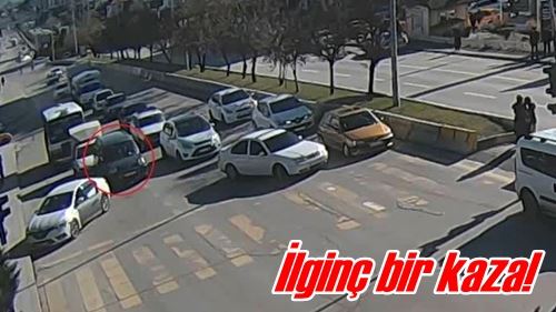 İlginç bir kaza!