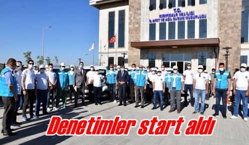 Denetimler start aldı