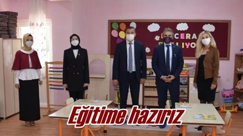 Eğitime hazırız