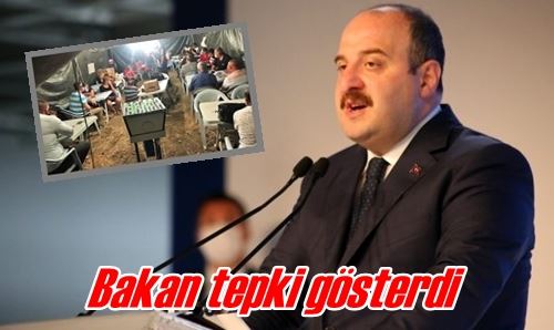 Bakan tepki gösterdi