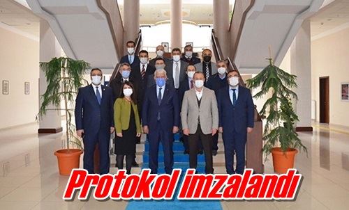 Protokol imzalandı