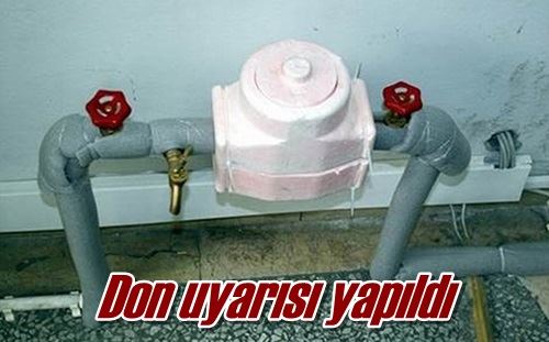 Don uyarısı yapıldı