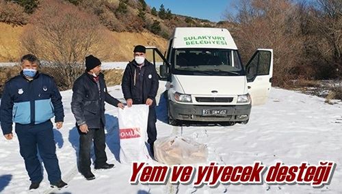 Yem ve yiyecek desteği