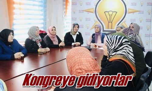 Kongreye gidiyorlar