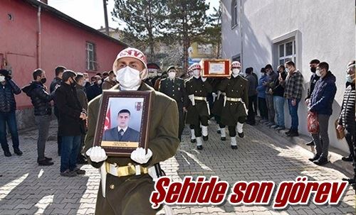 Şehide son görev