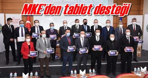 MKE’den tablet desteği