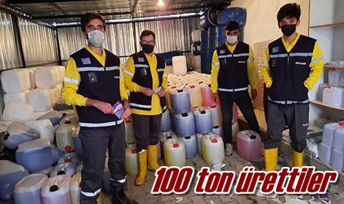 100 ton ürettiler