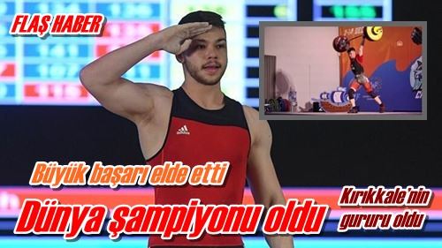 Dünya şampiyonu oldu