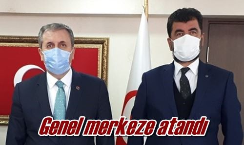 Genel merkeze atandı