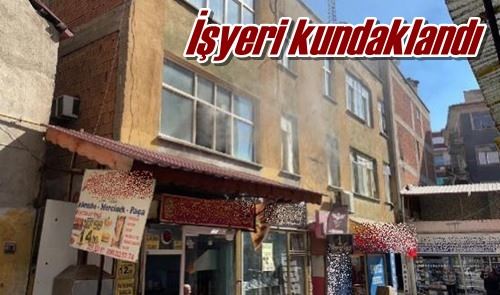 İşyeri kundaklandı