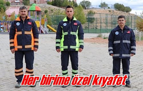 Her birime özel kıyafet