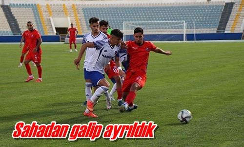 Sahadan galip ayrıldık