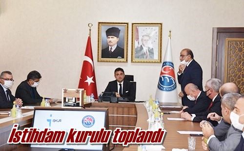 İstihdam kurulu toplandı