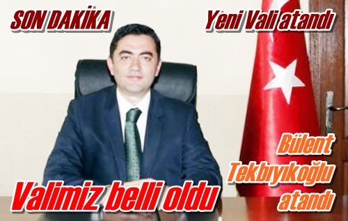 Yeni Vali atandı
