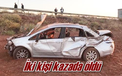 İki kişi kazada öldü