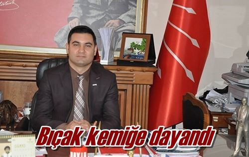 Bıçak kemiğe dayandı